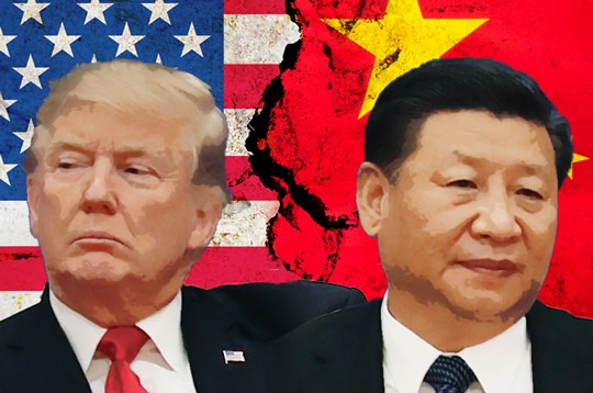 도널드 트럼프 미국 대통령(왼쪽)과 시진핑 중국 국가주석. 그래픽=뉴시스 제공